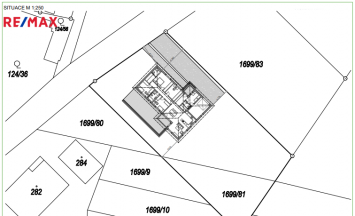 Prodej pozemku pro bydlení, 1466 m², Tvořihráz | RE/MAX Profi Reality Znojmo