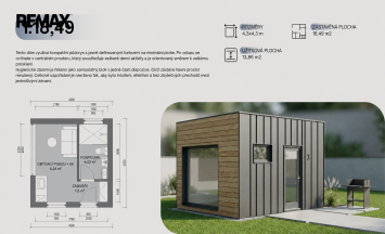 Prodej domu na klíč, 50 m&sup2;, Znojmo | RE/MAX Profi Reality Znojmo